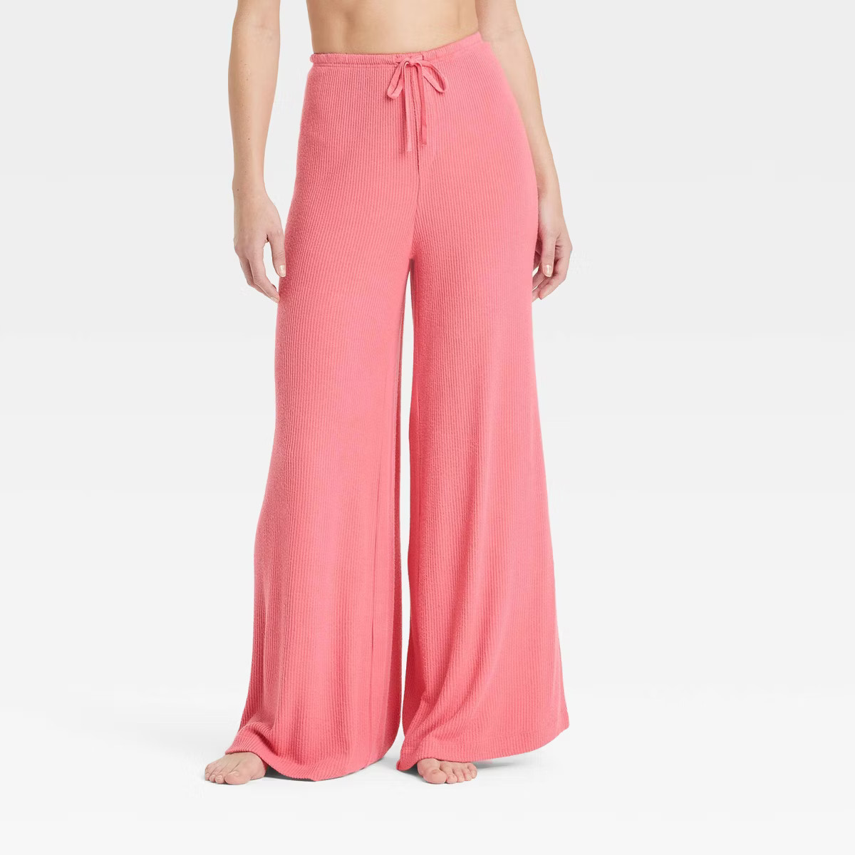 Women's Cozy Ribbed Wide Leg Pants - Auden™ | Target