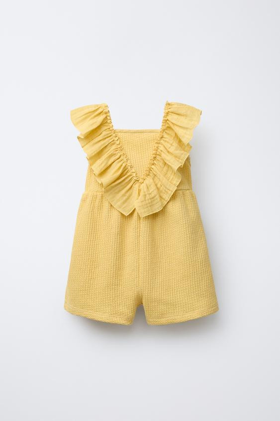 COMBINATION STRUCTURE SHORT JUMPSUIT | Zara US