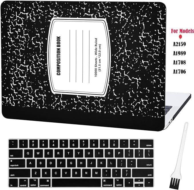 Laptop Plastic Hard Case MacBook Pro 13 Inch Matte Rubberized Hard Shell Sleeve Cover New MacBook... | Amazon (US)