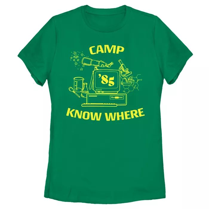 Women's Stranger Things Camp Know Where Costume T-Shirt | Target