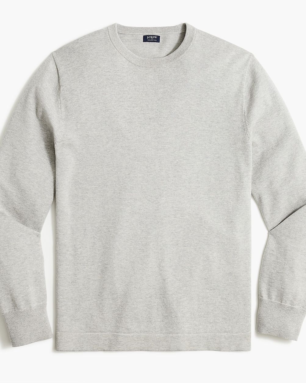 Cotton crewneck sweater-tee | J.Crew Factory