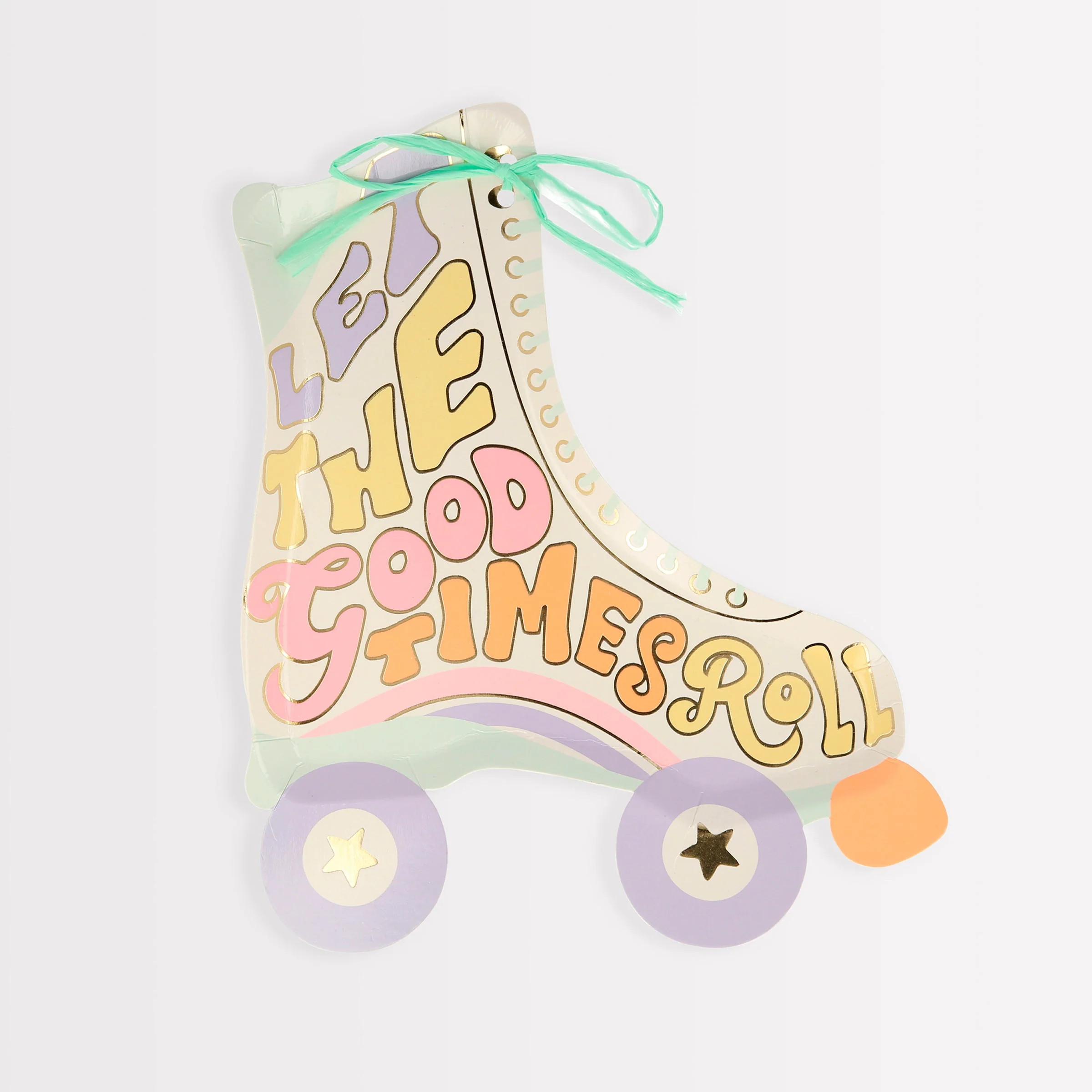 Roller Skate Plates (x 8) | Meri Meri