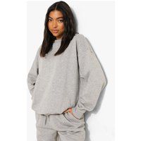 Womens Tall Oversized Sweatshirt - Grey - L, Grey | Boohoo.com (UK & IE)