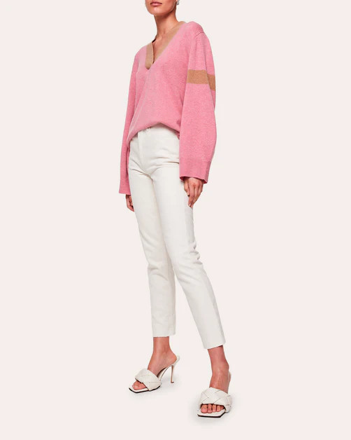 Brooks V-Neck Sweater | Olivela