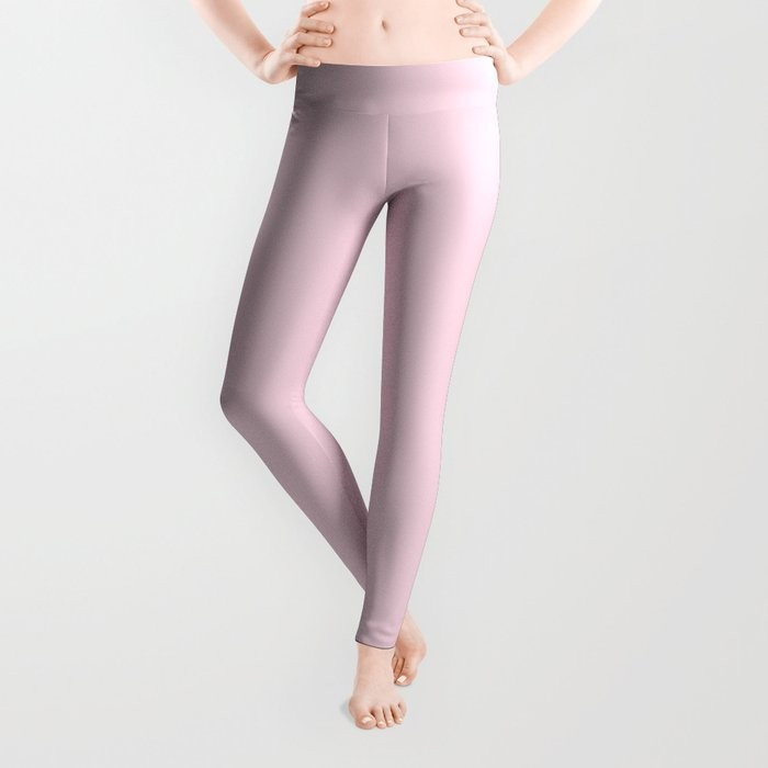 Light Pink Leggings by Hypercore - Medium | Society6