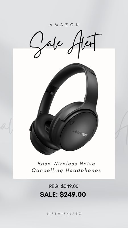 A limited time deal on Amazon: these Bose headphones are under $250! 

Headphones / noise cancelling / Bose / traveling 

#LTKsalealert #LTKtravel #LTKGiftGuide