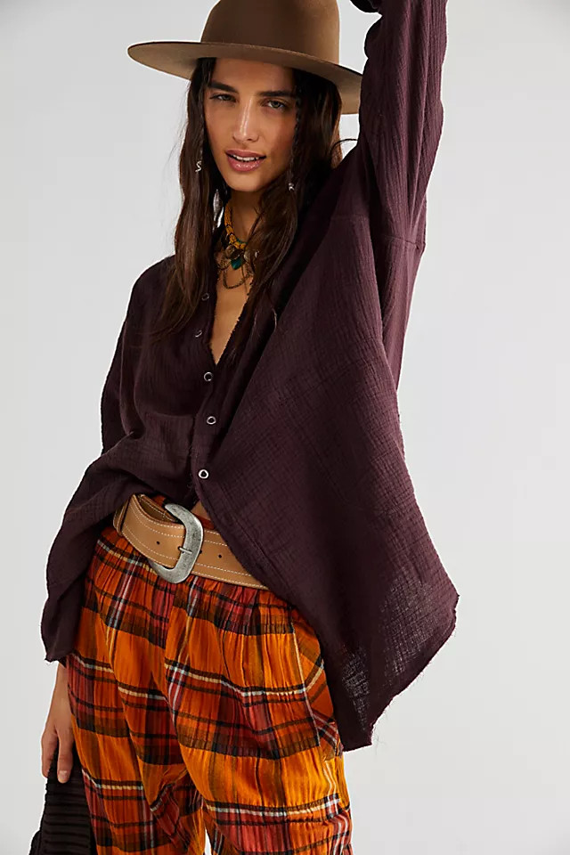 We The Free Summer Daydream Buttondown | Free People (Global - UK&FR Excluded)