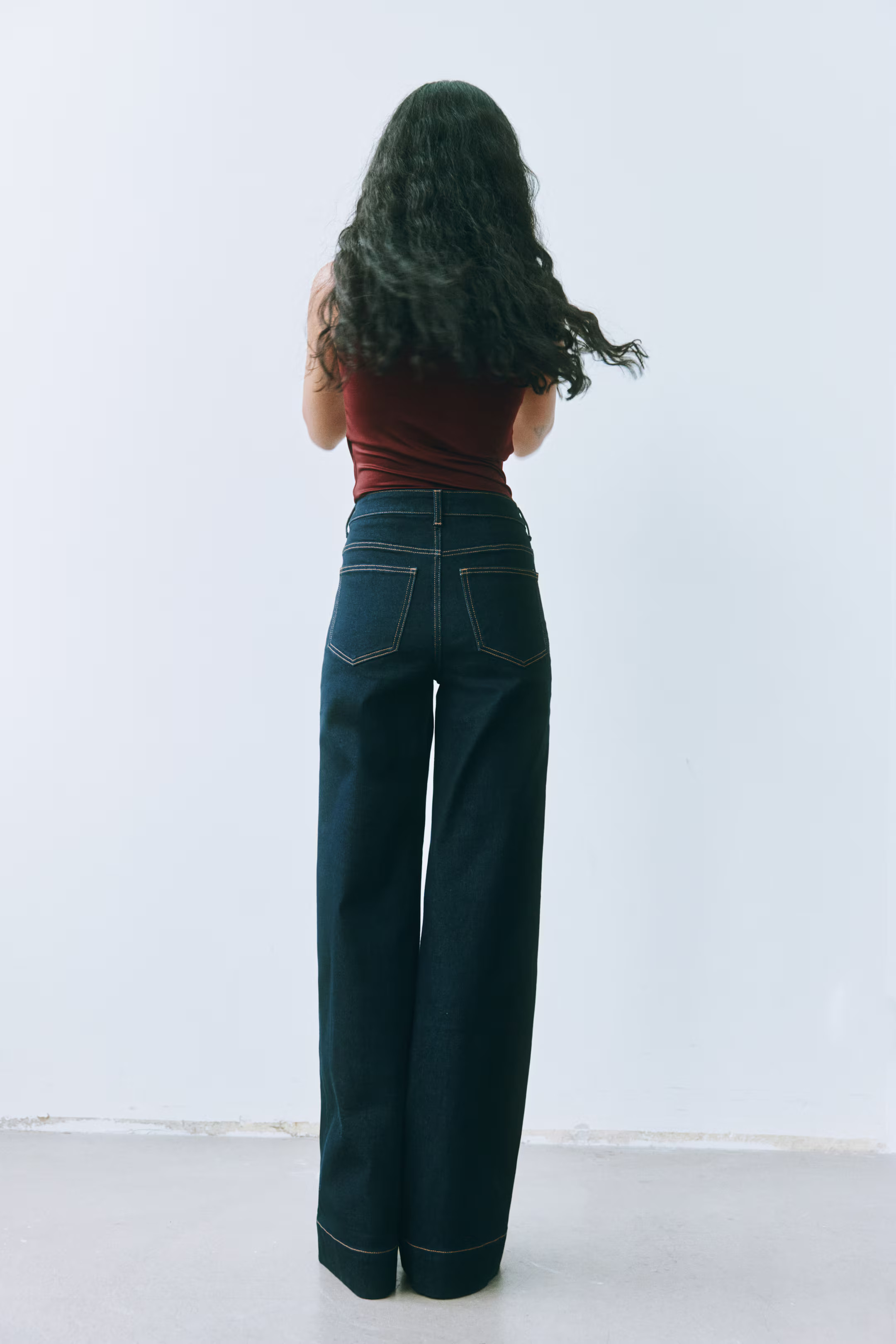 Wide High Jeans | H&M (US + CA)