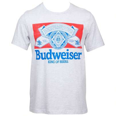 Budweiser Vintage Logo T-Shirt | SHEIN