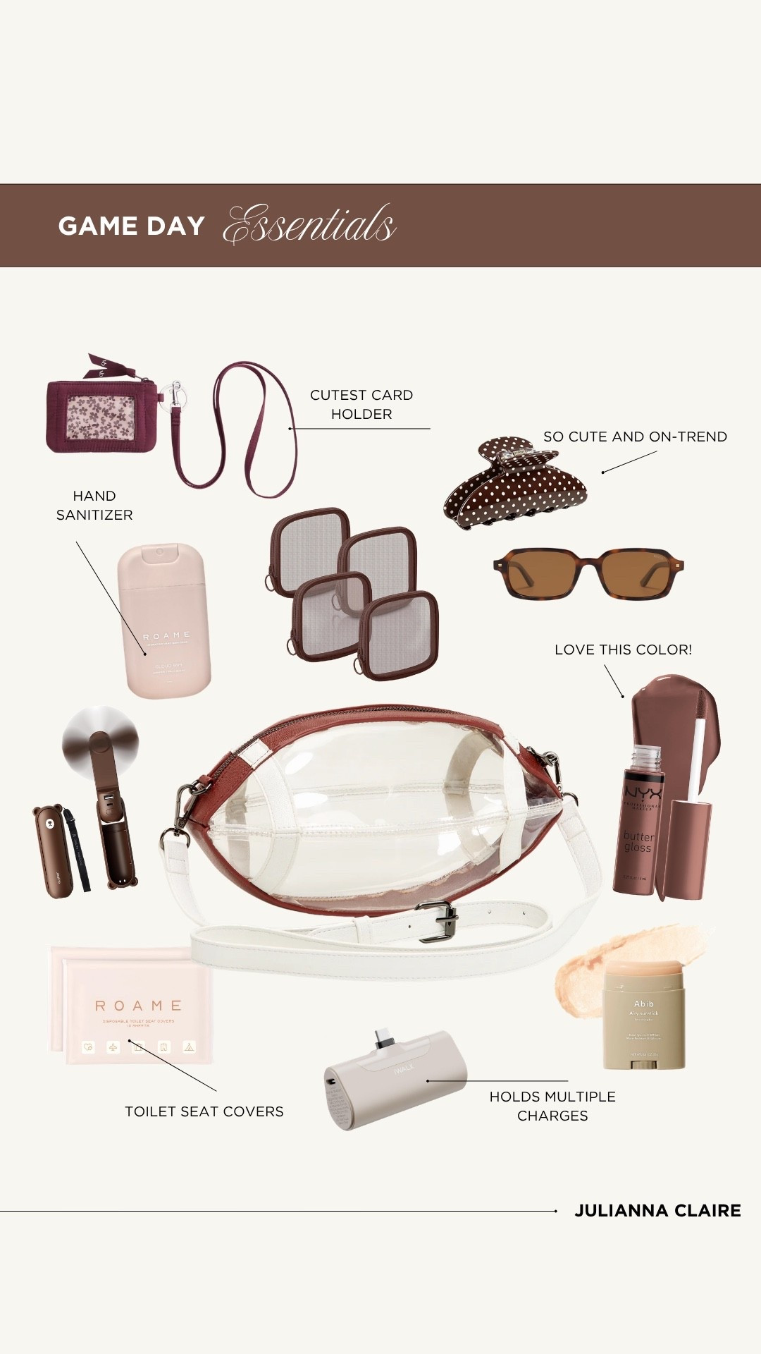 Game day essentials for the 2026 season!

#LTKootd #LTKgrwm