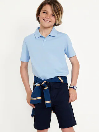 School Uniform Jersey Polo Shirt for Boys | Old Navy (US)
