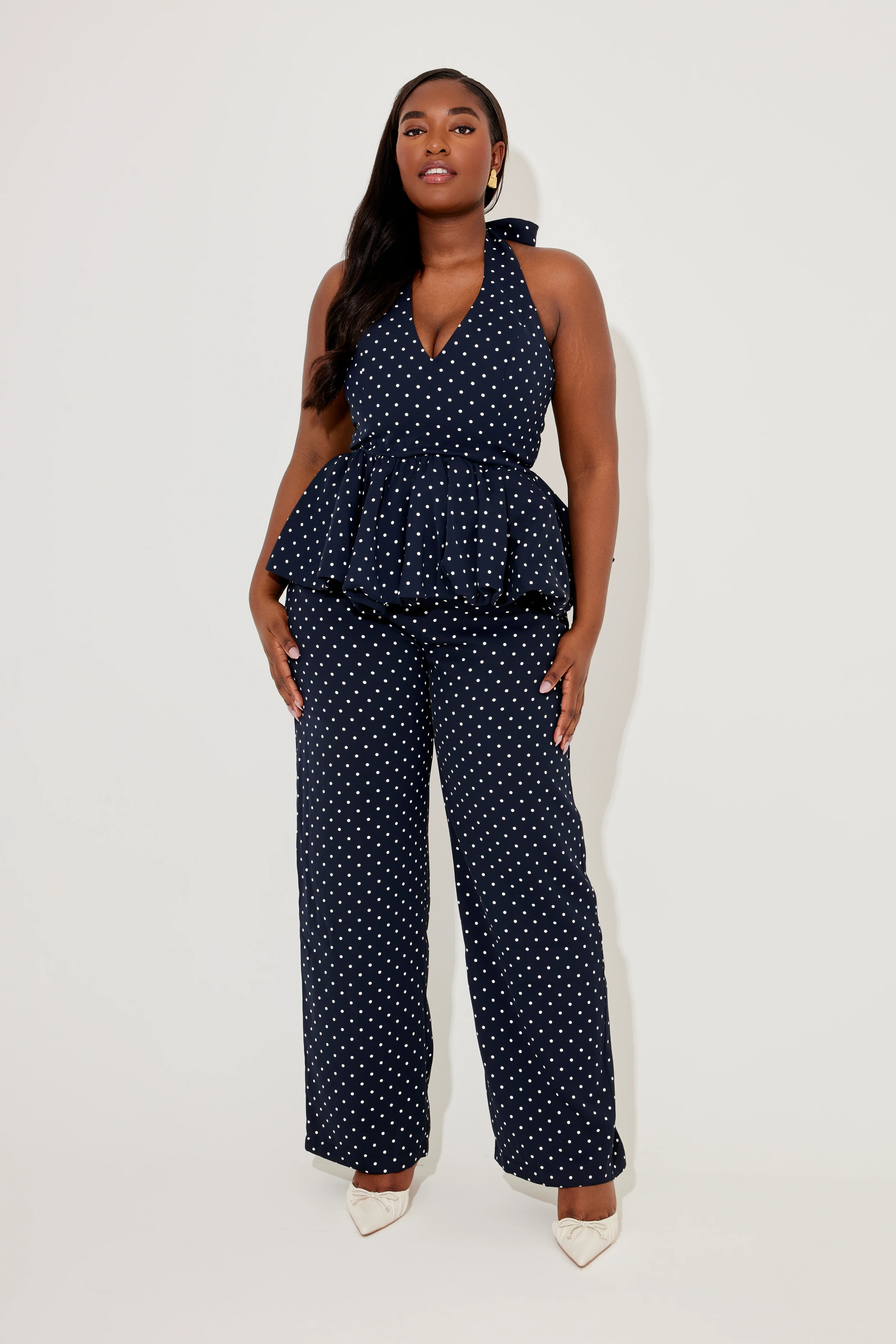 Polka Dot Wide Legs | Odd Muse