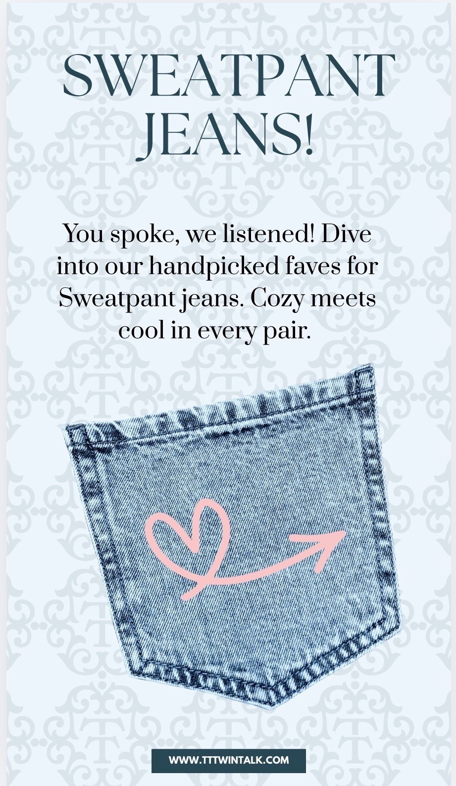 Looking for Sweatpant jeans? We have you  covered. Check out our list of hand picked favorites at all different price points. s

#LTKMothersDay #LTKMidsize #LTKOver40