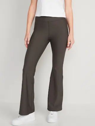 Extra High-Waisted PowerSoft Flare Compression Pants for Women | Old Navy (US)