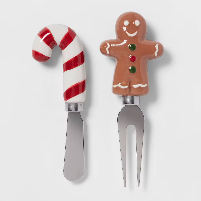 2pc Stainless Steel Cheese Tool Set - Threshold™ | Target