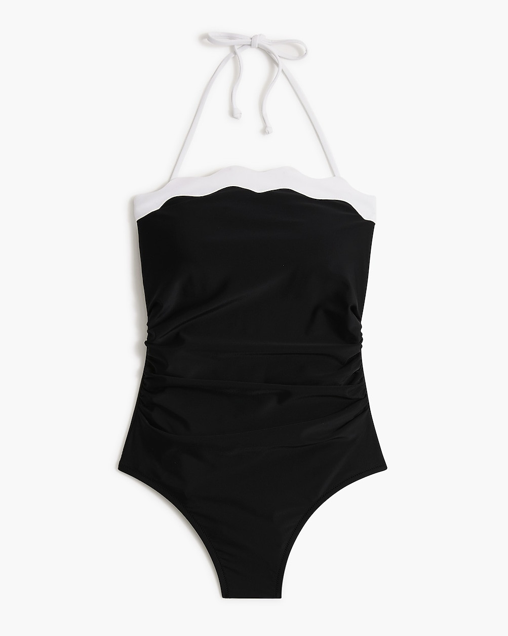 Scalloped one-piece swimsuit | J.Crew Factory