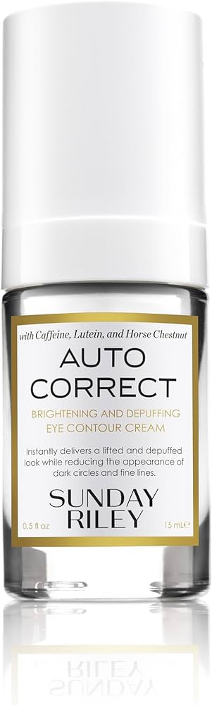 Sunday Riley Auto Correct Eye Cream | Amazon (US)