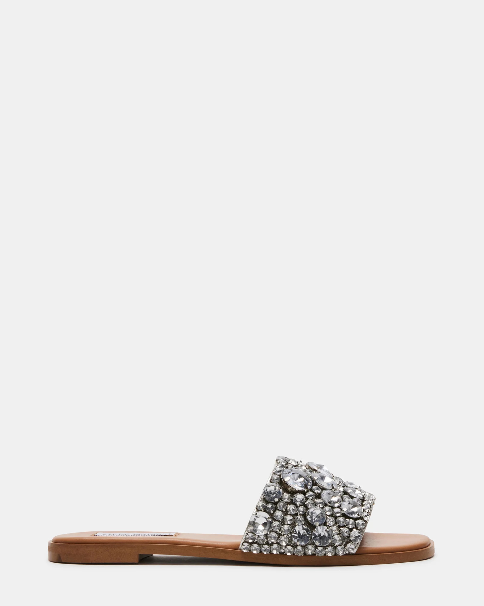 KNICKY Rhinestones Slide Sandal | Women's Sandals | Steve Madden (US)