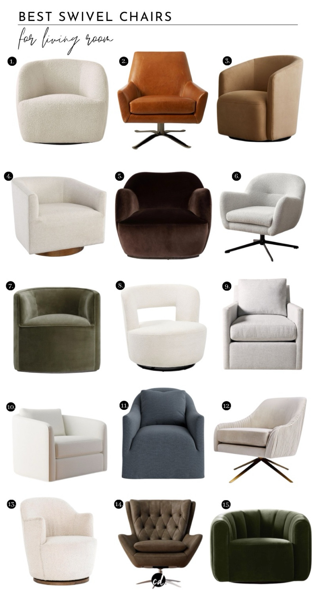 Best Swivel Chairs For Tour Living Roomm

#LTKfamily #LTKhome