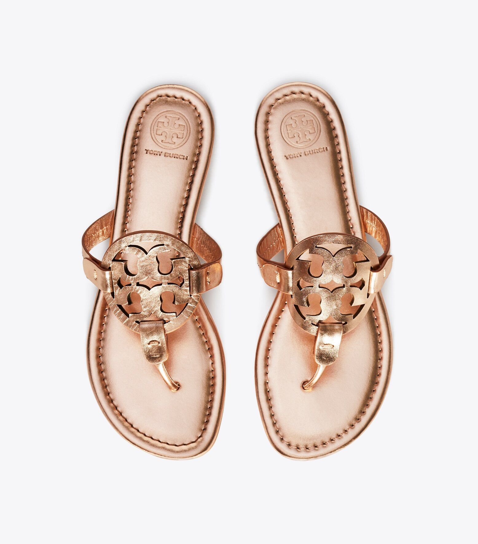 Miller Sandal, Metallic Leather | Tory Burch (US)