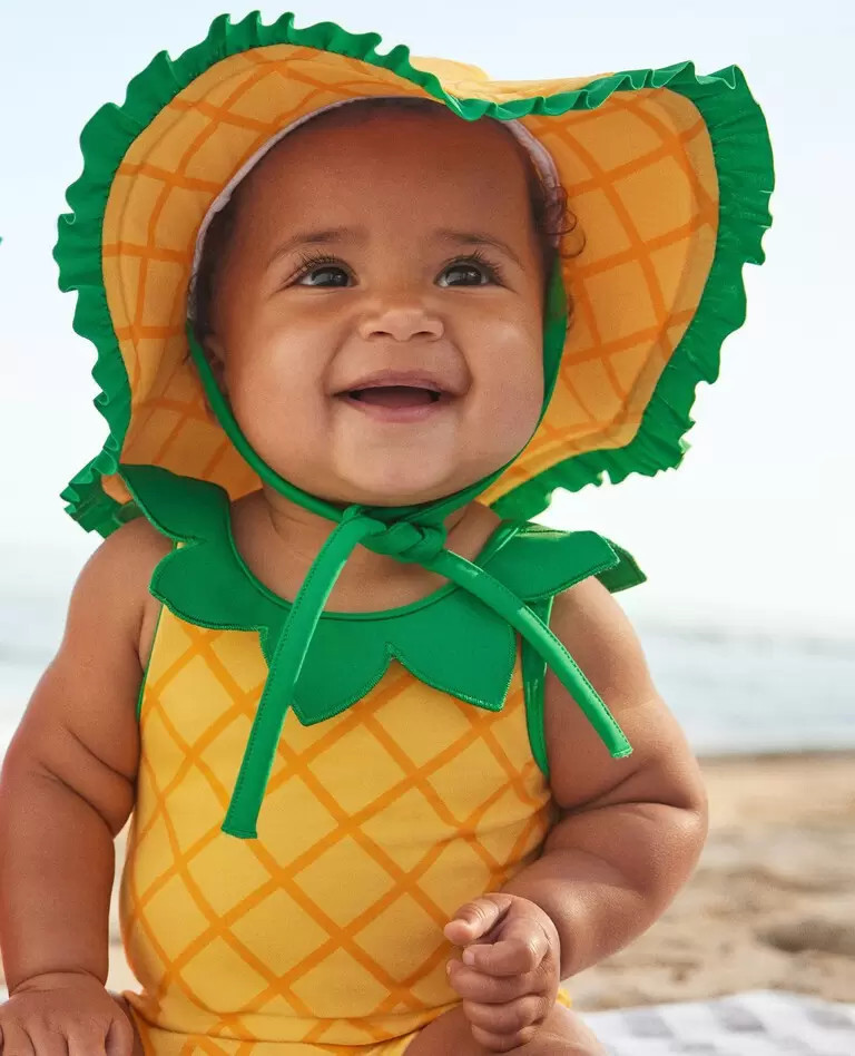 Baby Swimsuit & Floppy Sun Hat Set | Hanna Andersson