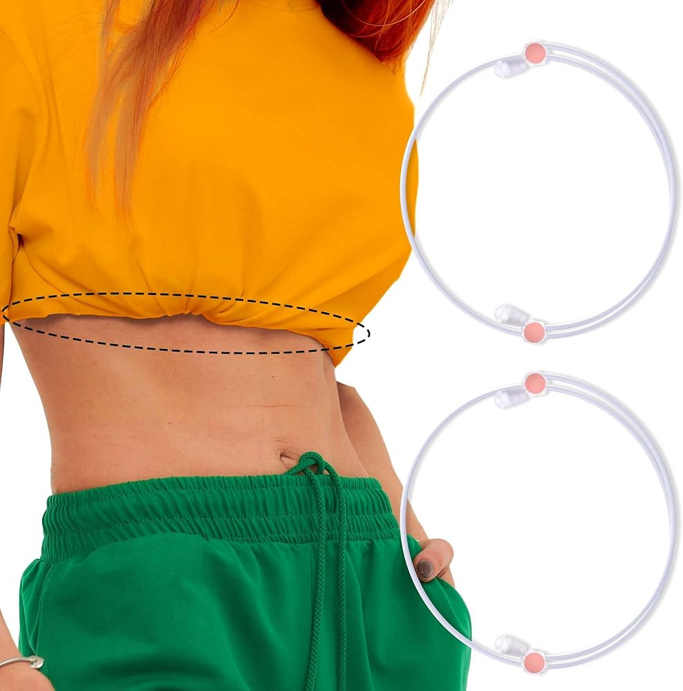 Palksky 2 Pcs Crop Tuck Band, Adjustable Tucking Shirts Elastic Cropping Waist Band Tool, The Way... | Amazon (US)