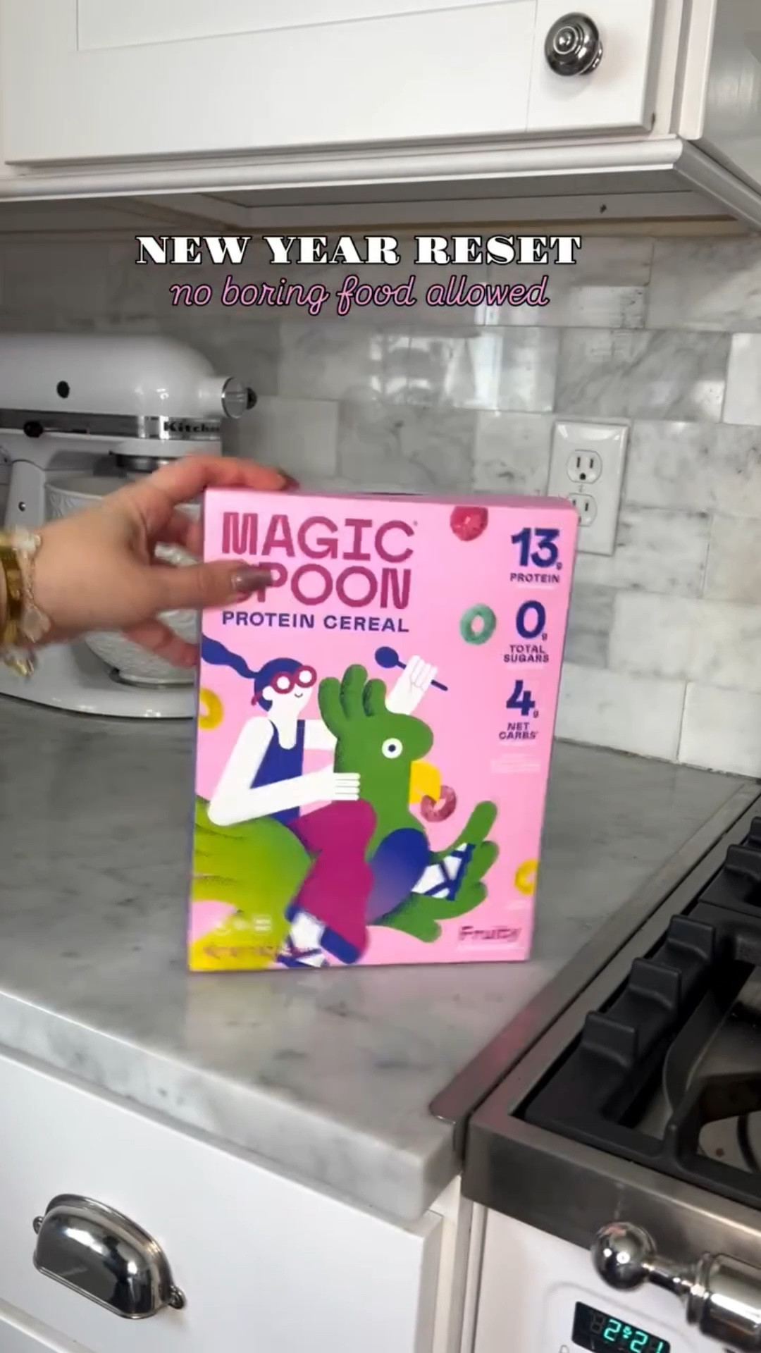 New year, same mom schedule… just trying to make better choices where I can 🤍

This is one of those small swaps that actually sticks.

Magic Spoon has been my go-to lately because it lets me hit my health goals without eating sad food. High protein, low sugar, and flavors that taste like the cereal we grew up on — which honestly matters when you’re tired and feeding everyone else first.

Some mornings I’m eating this standing at the counter, some mornings I’m sharing it with the kids, and some mornings it’s the only quiet moment I get all day 🥣✨

If you’re in your “trying to feel better this year but still need food to taste good” era… this is for you.

Saving this for busy mornings when you want something fast, filling, and actually enjoyable 🤍

Comment SHOP to get the link sent straight to your inbox 🩷

@magicspooncereal #magicspoon #magicspoonpartner #cereal #proteincereal #ketocereal