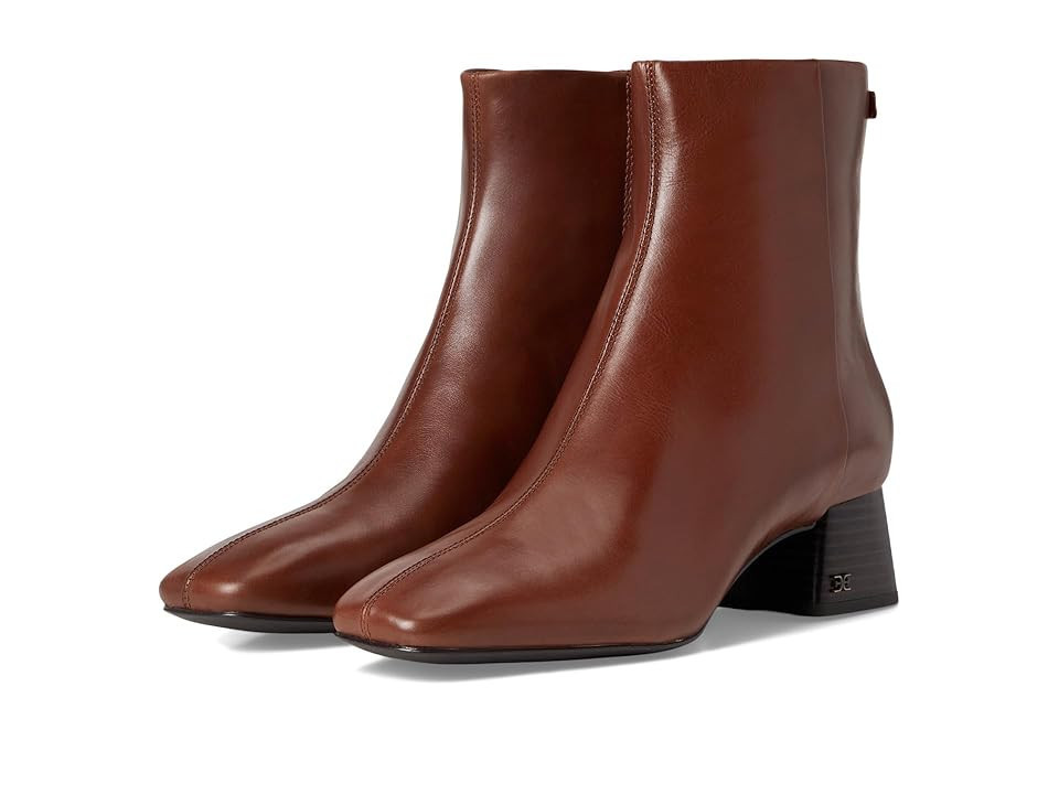 Sam Edelman Paige Women's Zip Boots Rich Copper : 12 M, Leather/Suede | Zappos