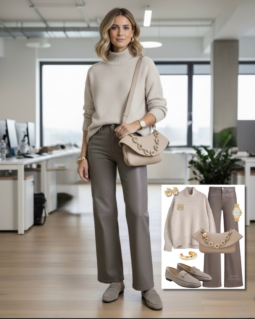 Taupe jeans outfit ✨

#LTKCyberWeek #LTKSaleAlert #LTKootd