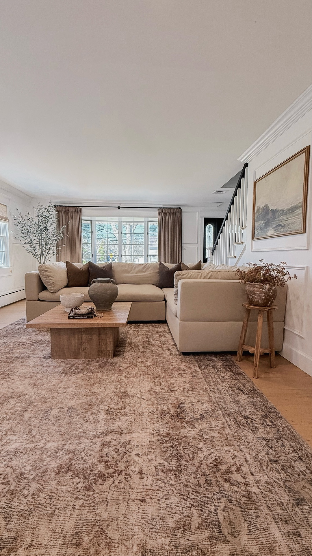 ➡️ Get 35% off during the Spring Living Event! I love my sectional sofa from @albanyparkhome upholstered in Birch Performance Brushed Canvas. It’s a beautiful neutral fabric that’s machine-washable. It’s stain and spill resistant, making it perfect for homes with kids and pets. 🤎

It effortlessly blends with our aesthetic. I added earth-tone textured pillows that complement this fabric which is soft yet durable. What I love most about this sectional is the cozy, lived-in vibe it creates. 

#myalbanypark #myhomemykova 

#LTKKids #LTKHome #LTKSaleAlert