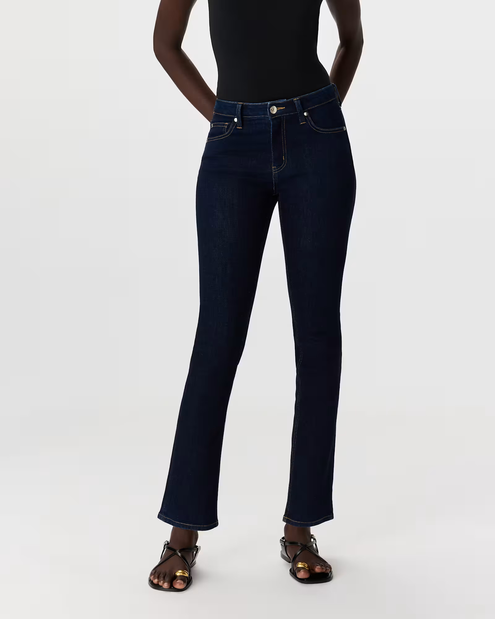 Luna Stretch Slim Straight Jeans | Quince