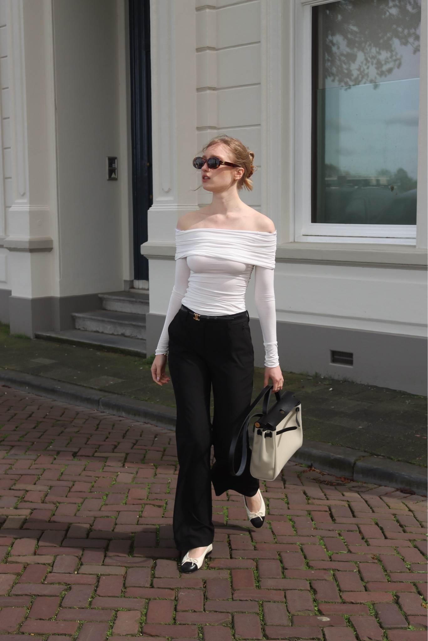 Weekday outfit

Monochrome look, monochrome outfit, off shoulder top, black suit pants, black trousers, celine belt, celine sunglasses 

#LTKSeasonal #LTKfindsunder100 #LTKeurope