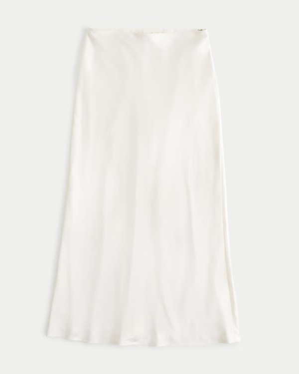 Satin Maxi Skirt | Hollister (UK)