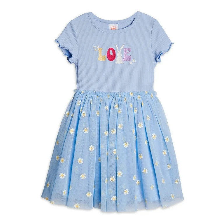 Wonder Nation Toddler Girl Easter Tutu Dress, Sizes 2T-5T | Walmart (US)