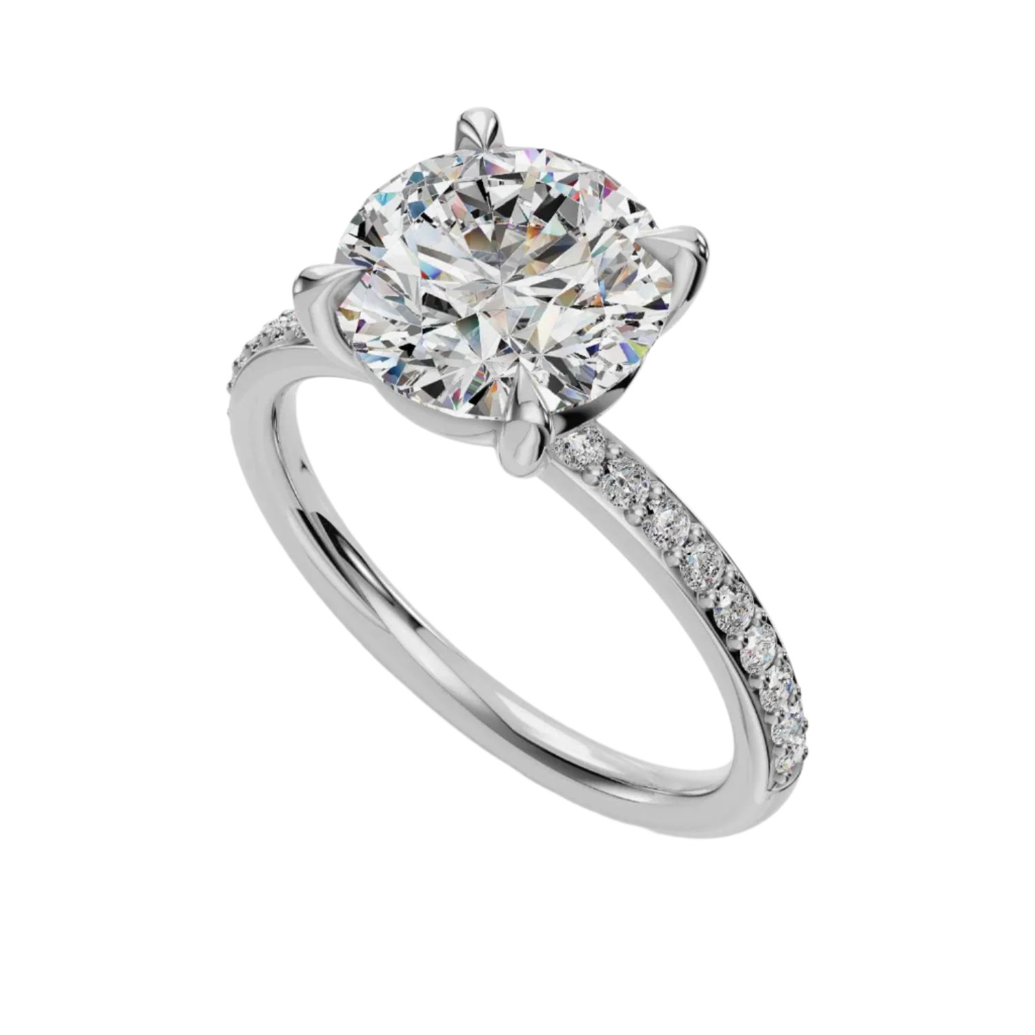 The Amélie — Custom 3 Carat Ring | MCCUET