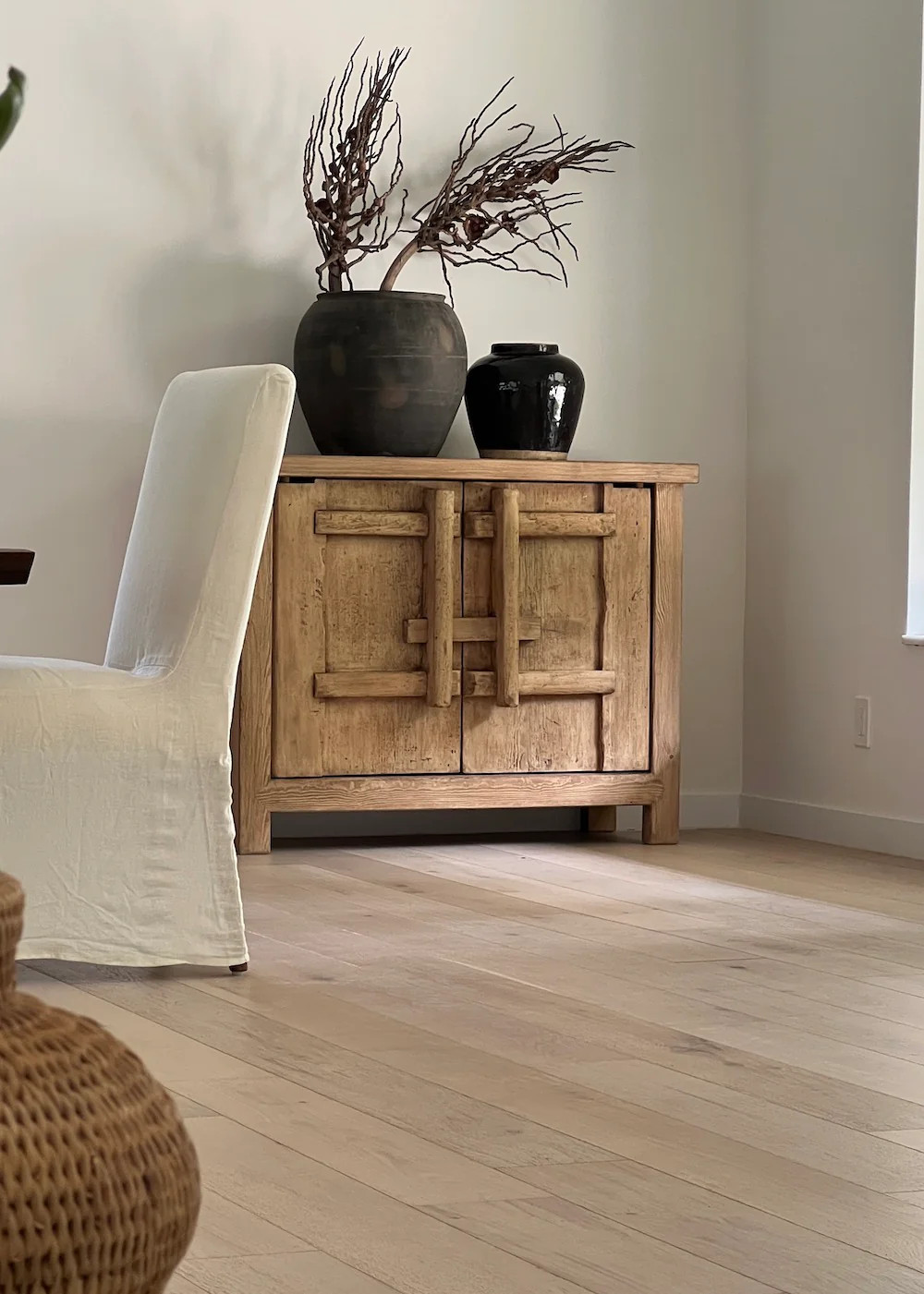 Two Door Elm Cabinet | Canggu Home