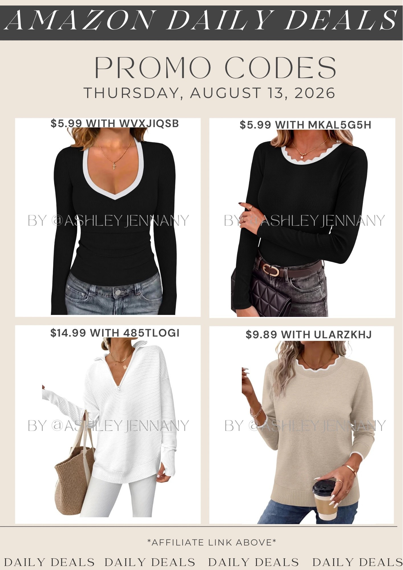 Amazon deals

#LTKSaleAlert #LTKMidsize #LTKSeasonal