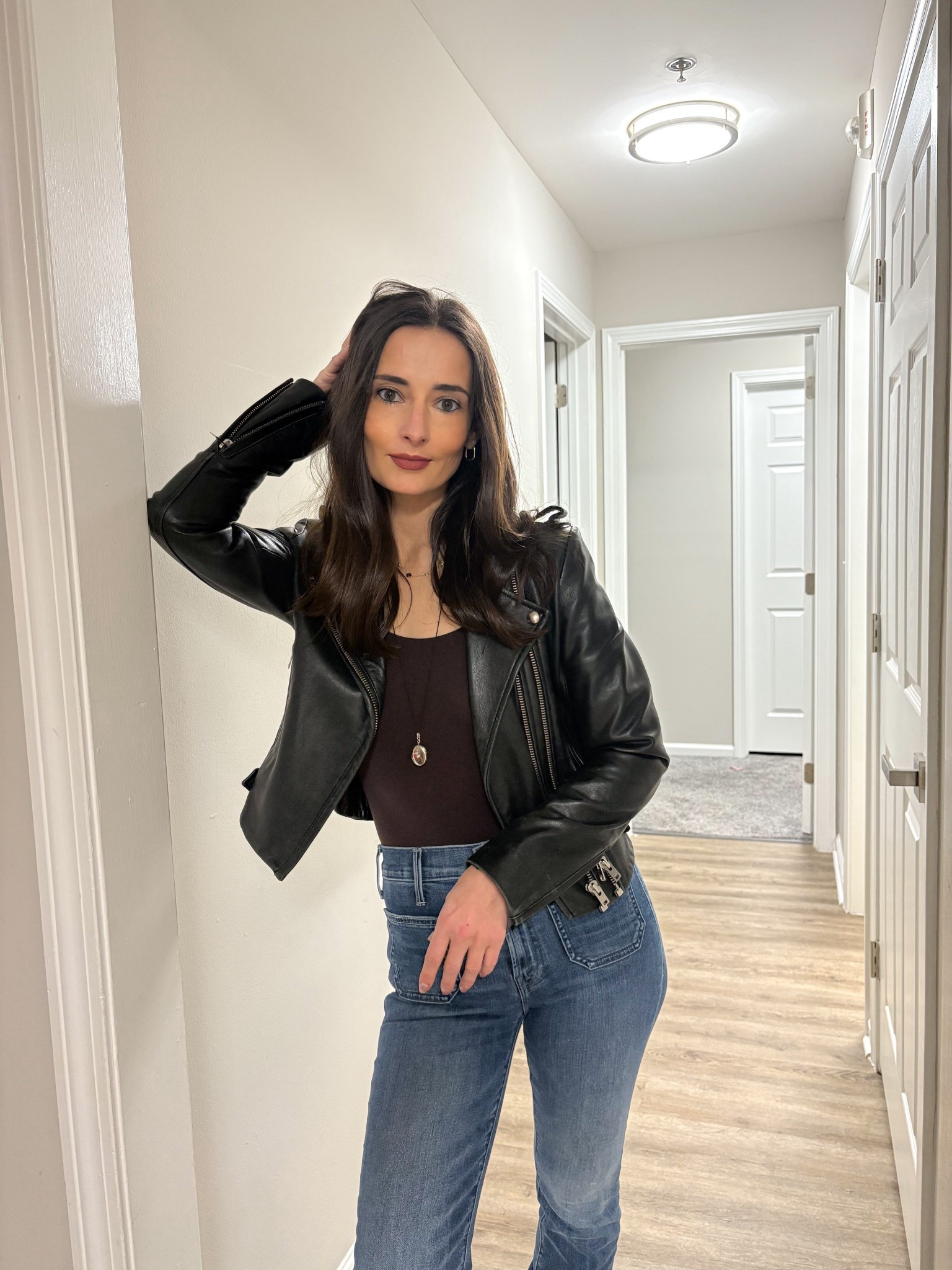 Effortless staples I reach for on repeat 🤍
Leather jacket + flattering denim = instant polish.

#LTKgrwm #LTKootd #LTKSeasonal