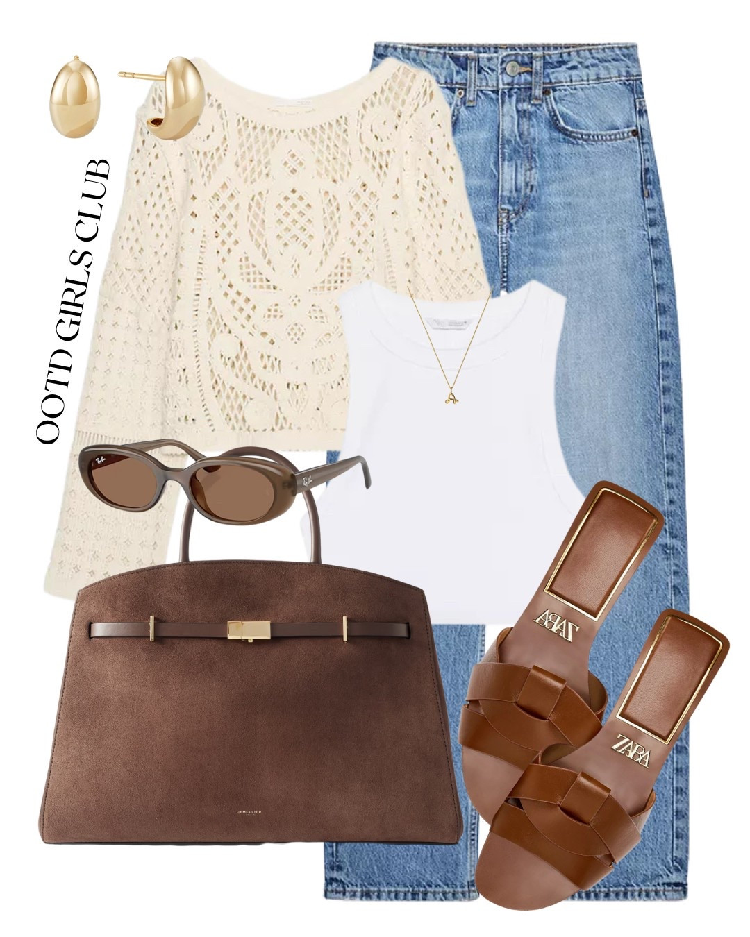 Jeans for the weekend - crochet - Demellier 

#LTKsummer #LTKspring #LTKeurope