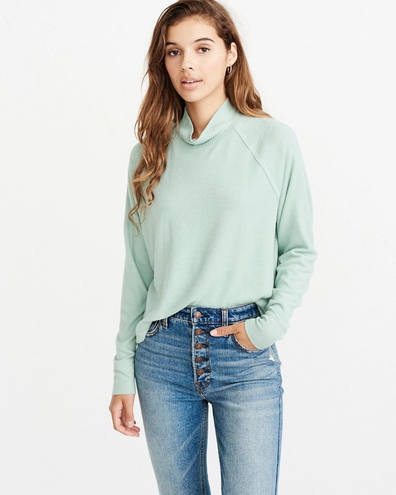 Mock Neck Sweater | Abercrombie & Fitch US & UK