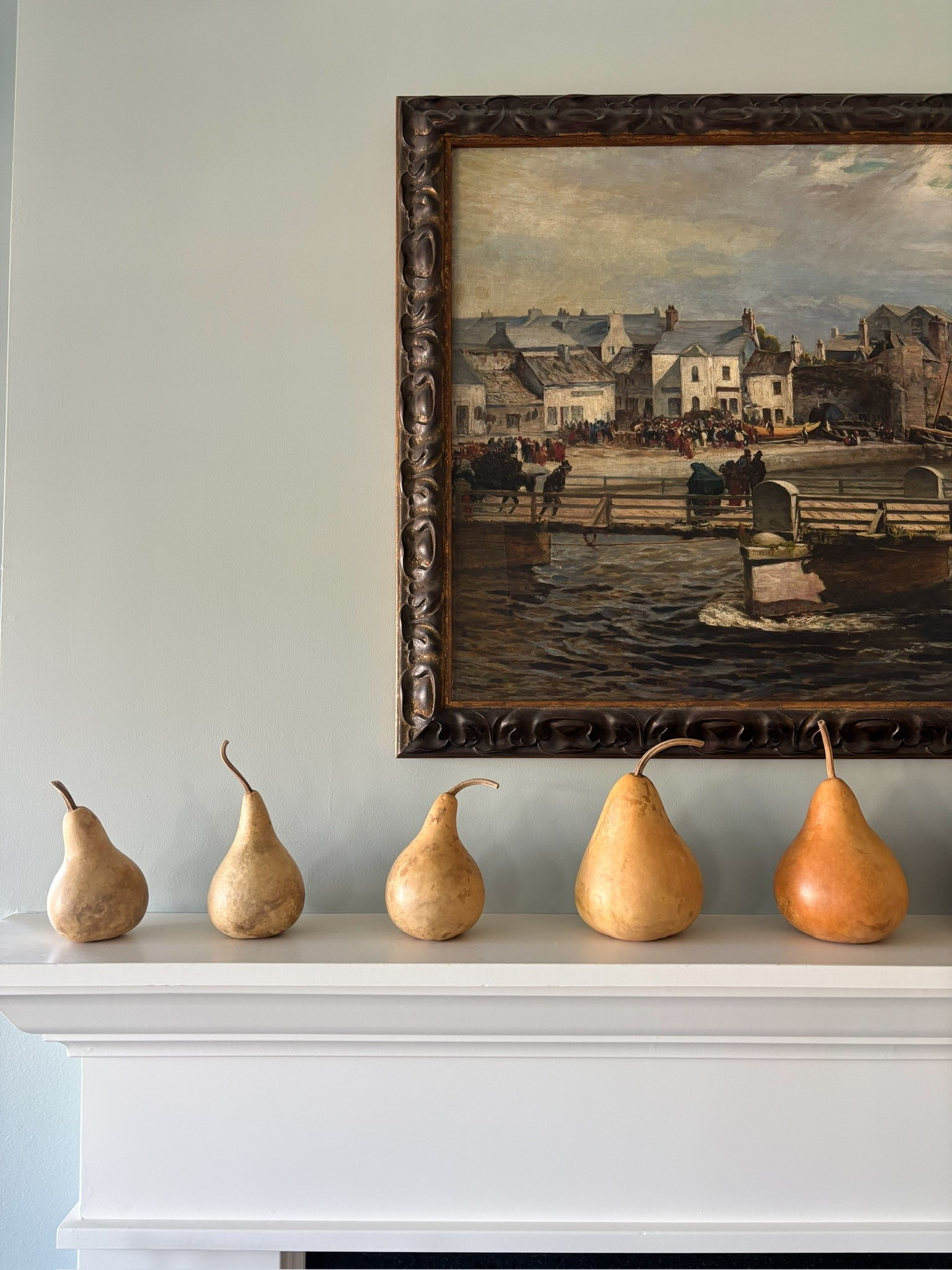Fall decor - dried gourds (Etsy find!)