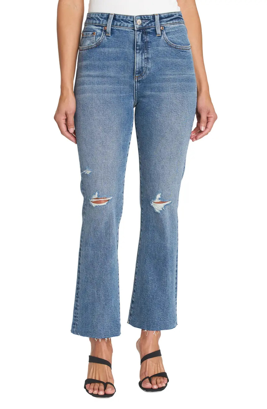 Lennon High Waist Ankle Bootcut Jeans | Nordstrom