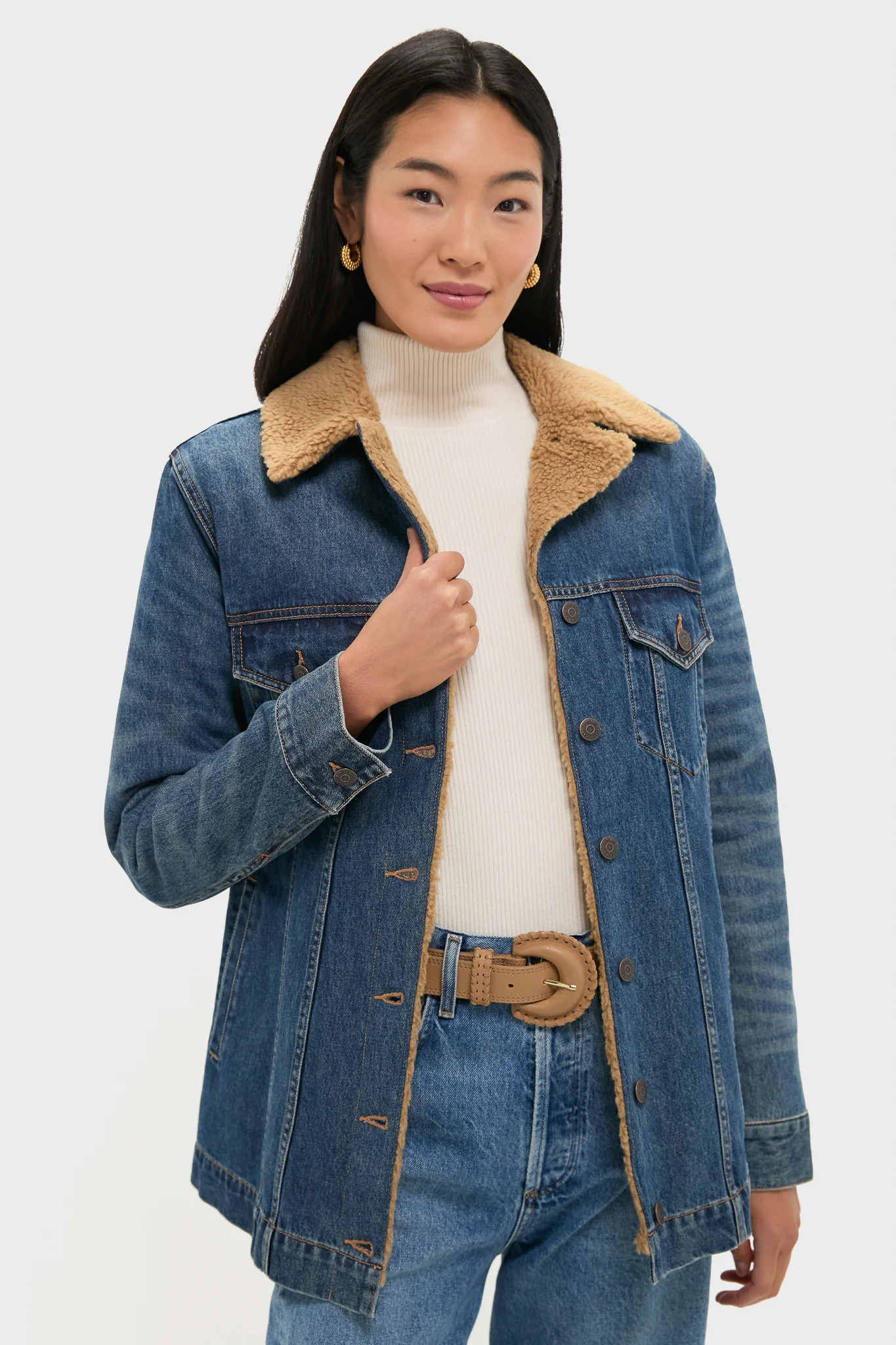 City Lights Donna Jacket with Sherpa Lining | Tuckernuck (US)