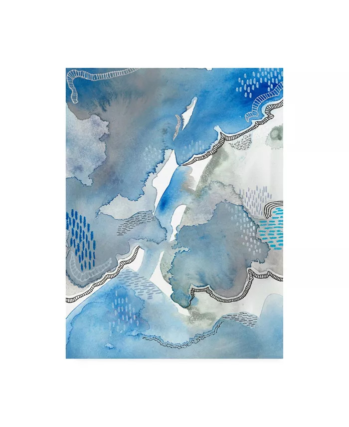 Regina Moore Subtle Blues I Canvas Art - 15" x 20" | Macy's