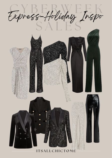 I’m here for all the sparkles this season! These Express pieces are great for holiday and New Hears outfits! Everything is 50% off! 

#LTKCyberweek #LTKSeasonal #LTKHoliday