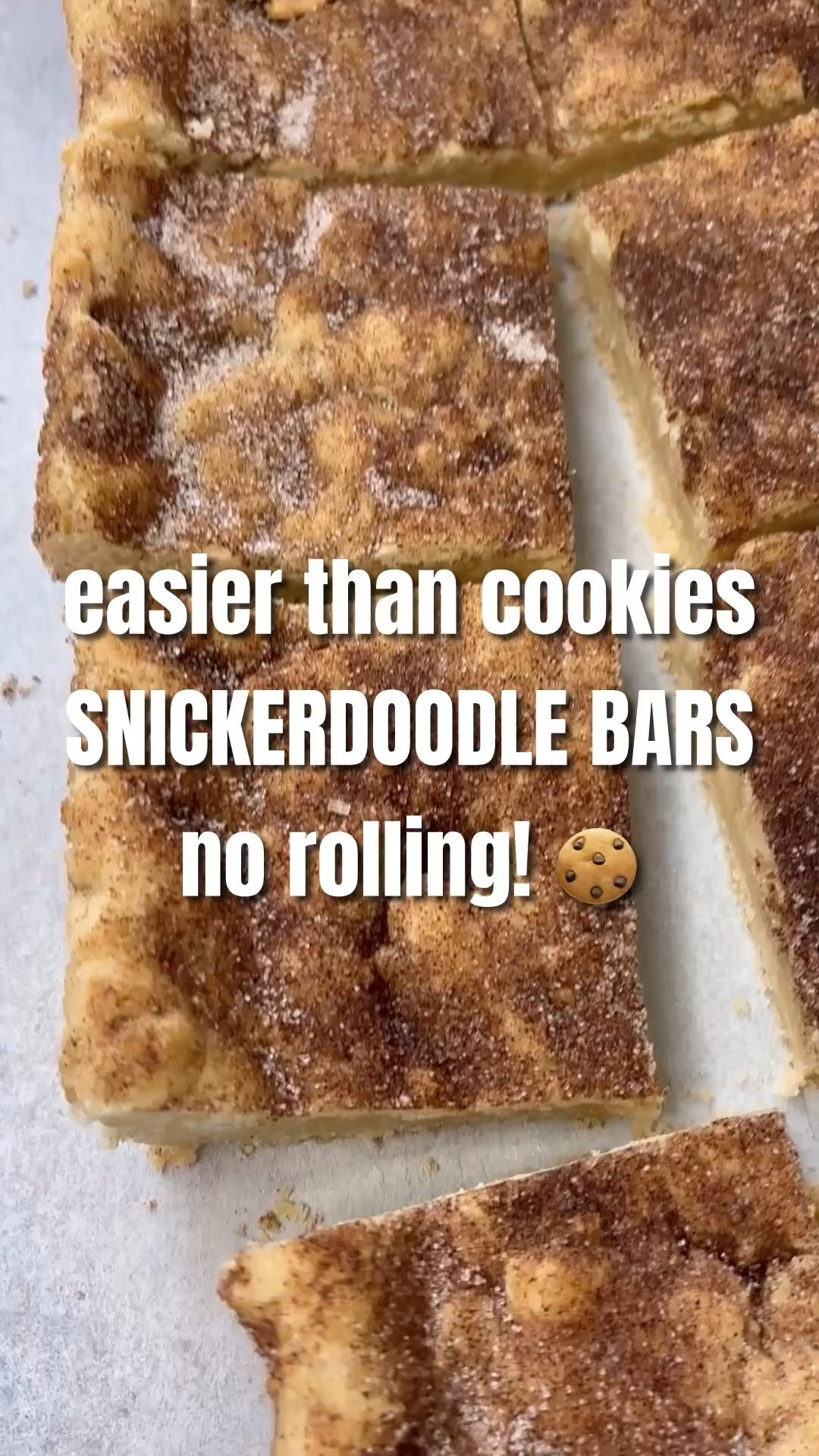 Snickerdoodle Bars - NO rolling, NO chilling! 🍪✨ Way easier than making traditional snickerdoodle cookies! My favorite cookie transformed into bars. Press the dough into a 9x13 pan, sprinkle cinnamon sugar on top, bake for 22-26 minutes. That's it! Soft and chewy with that classic snickerdoodle flavor. The KEY ingredient? Cream of tartar - it's what gives snickerdoodles their distinctive tangy flavor! Don't overbake or they'll be crunchy instead of soft. Ready in 30 minutes total! Shop my 9x13 pan + cream of tartar below! Recipe on my blog! #snickerdoodlebars #norolling #nochill #easybars 

#LTKfoodie #LTKSeasonal #LTKmomlife