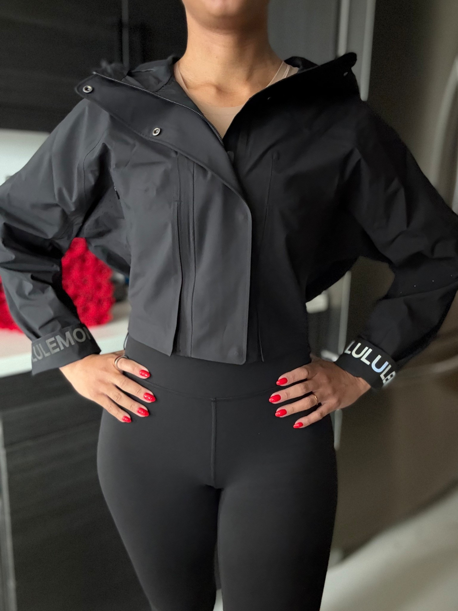 the rain chaser jacket from lululemon is just perfect for the spring ! 🖤 ☔️ 

groove pant, yoga pants, flare pant, nulu, athleisure, lounge, pilates, aligns. 

#LTKStyleTip #LTKSeasonal #LTKActive