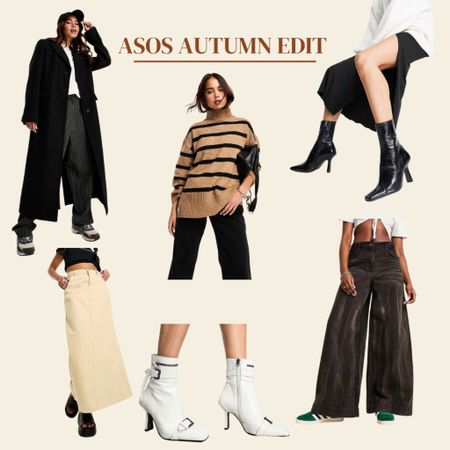 A good selection of jumper, longline coat, denim, maxi skirt and pair of boots are all fall essentials. I’ve linked some favs. 

Striped jumper, black ankle boots, longline coat, denim maxi skirt.

#LTKSeasonal #LTKeurope #LTKstyletip