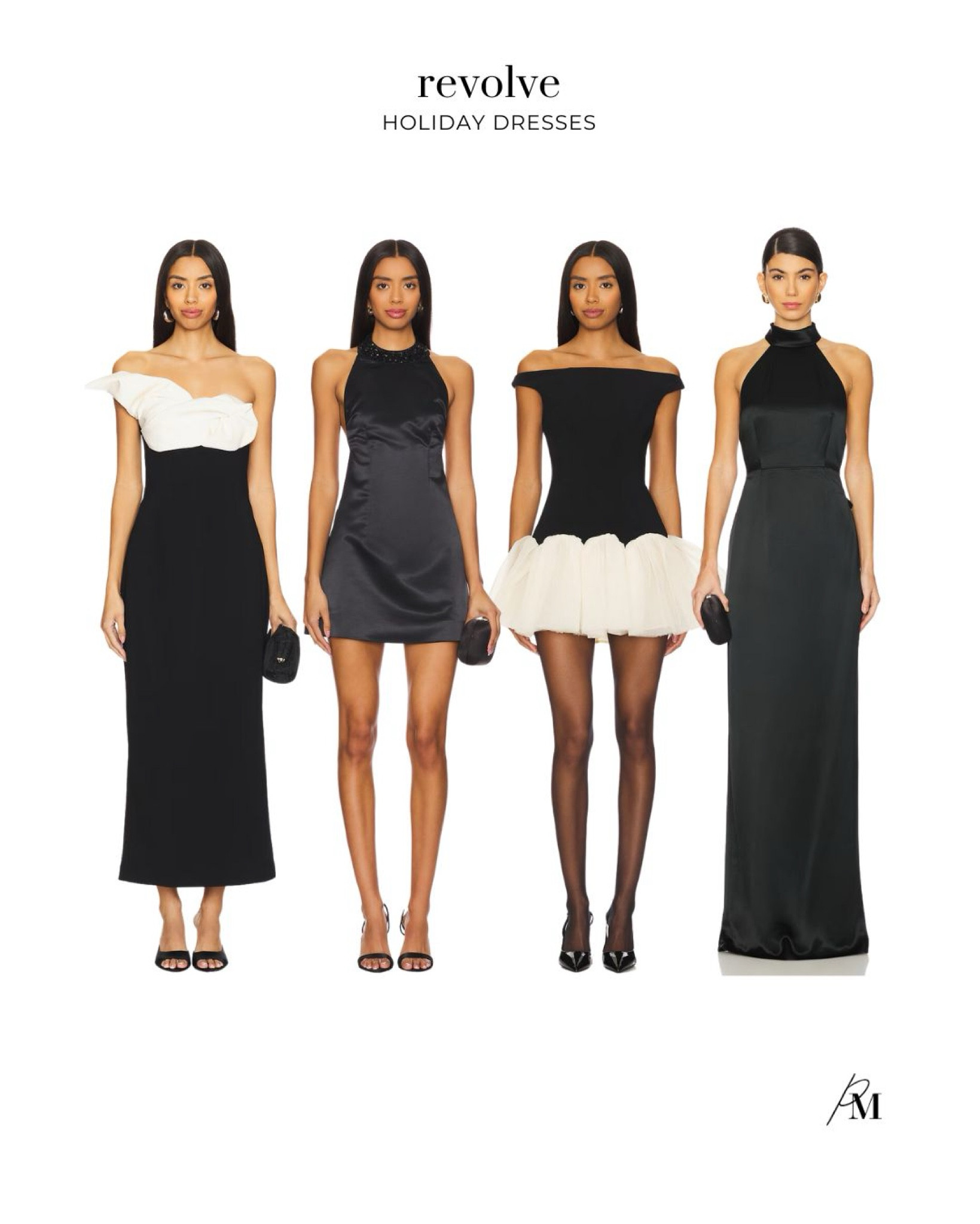 Revolve holiday dresses. These timeless looks are perfect for a holiday party. 

#LTKWedding #LTKStyleTip #LTKSeasonal