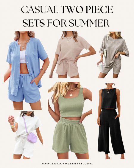 Two piece sets are all the rage for summer! If you’re looking for casual summer outfit ideas, check out these best-selling two-piece sets for summer on Amazon! #amazonfashion #amazonfinds #summeroutfit 

#LTKFindsUnder50 #LTKStyleTip